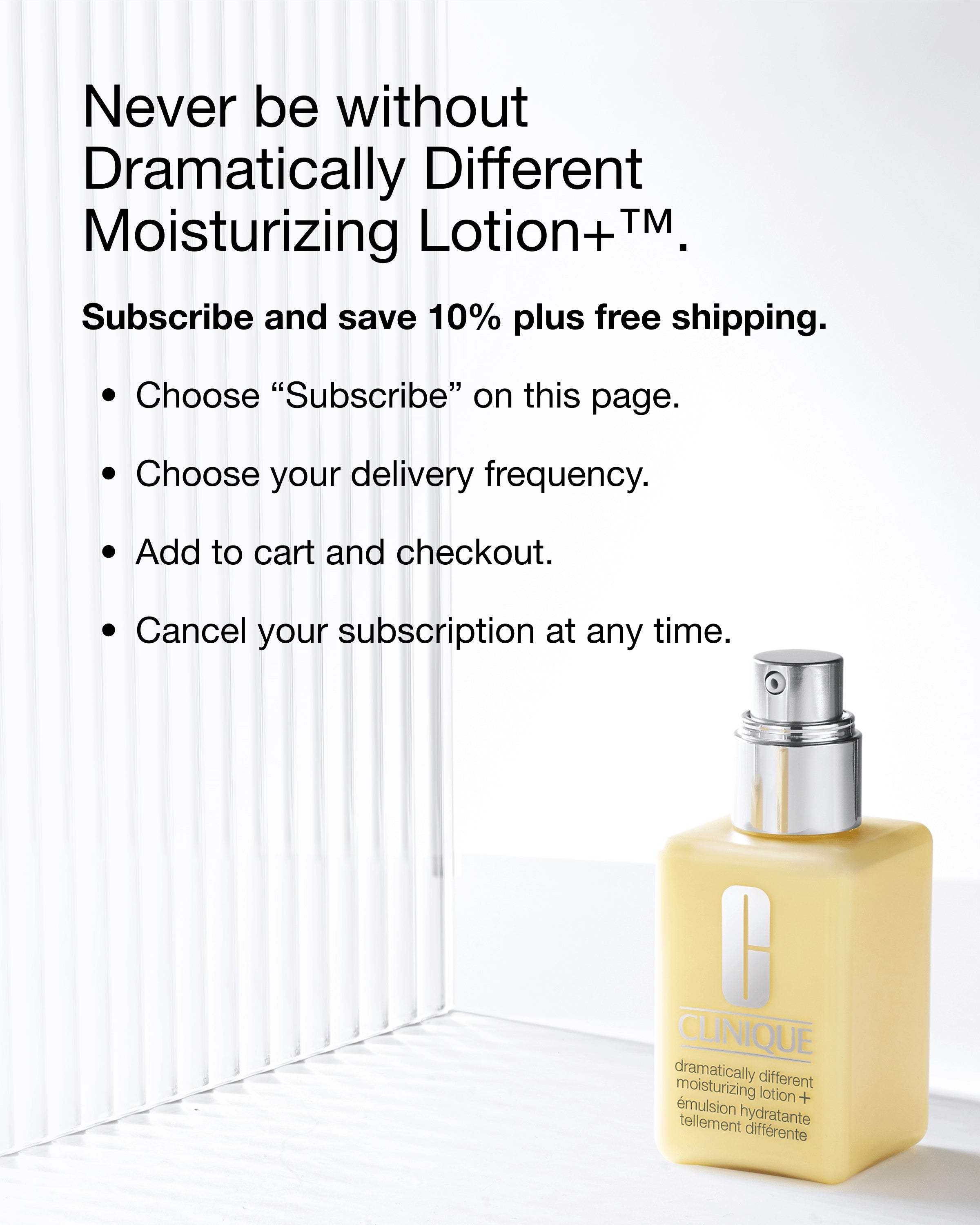 Clinique Dramatically Different Moisturizing Lotion+™ Clinique Dramatically Different Moisturizing Lotion+™