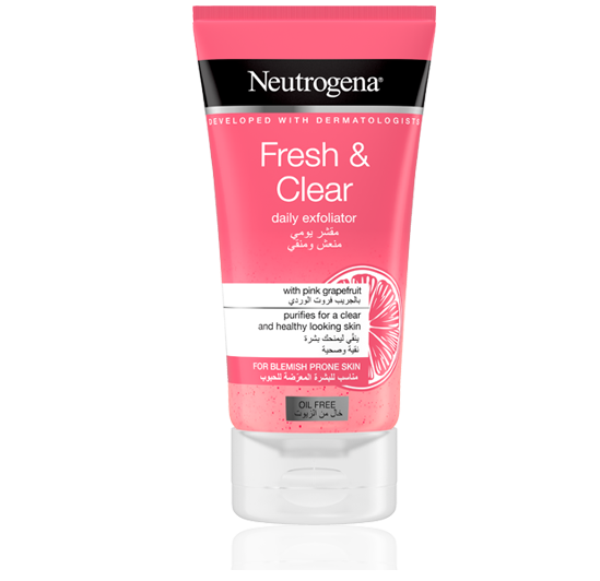 NEUTROGENA® Fresh & Clear Daily Exfoliator NEUTROGENA® Fresh & Clear Daily Exfoliator