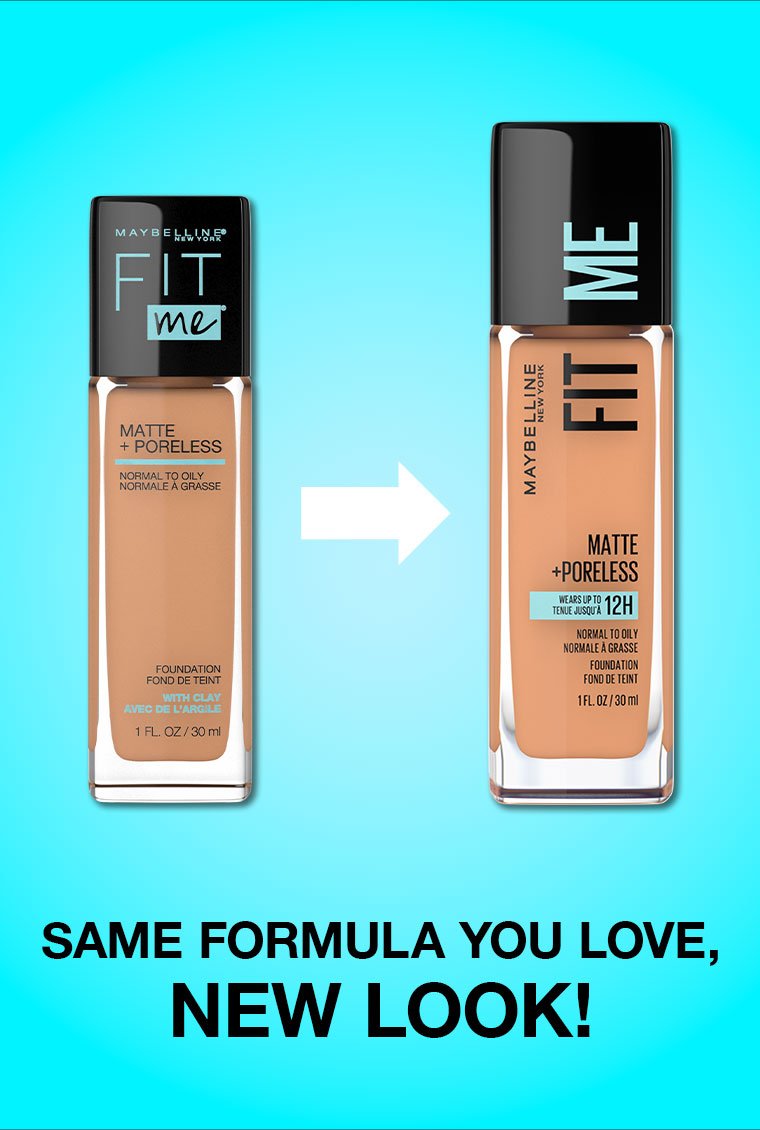 Fit Me® Matte + Poreless Foundation Makeup Fit Me® Matte + Poreless Foundation Makeup