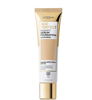 L'Oreal Paris Age Perfect Radiant Serum Foundation with SPF 50