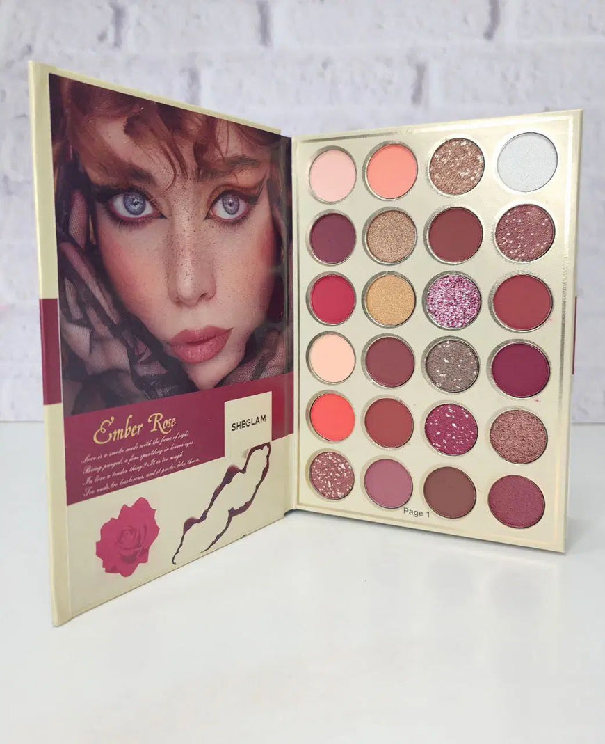 Sheglam Ember Rose  Book Palette